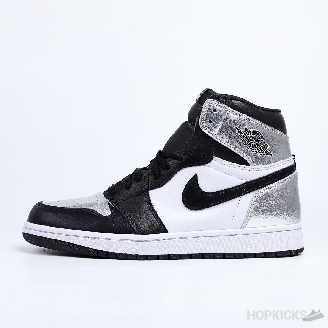 retro 1s silver toe